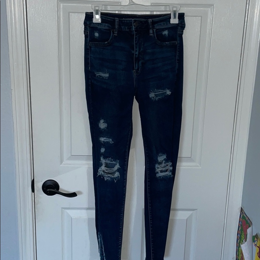 High waisted american eagle jeans